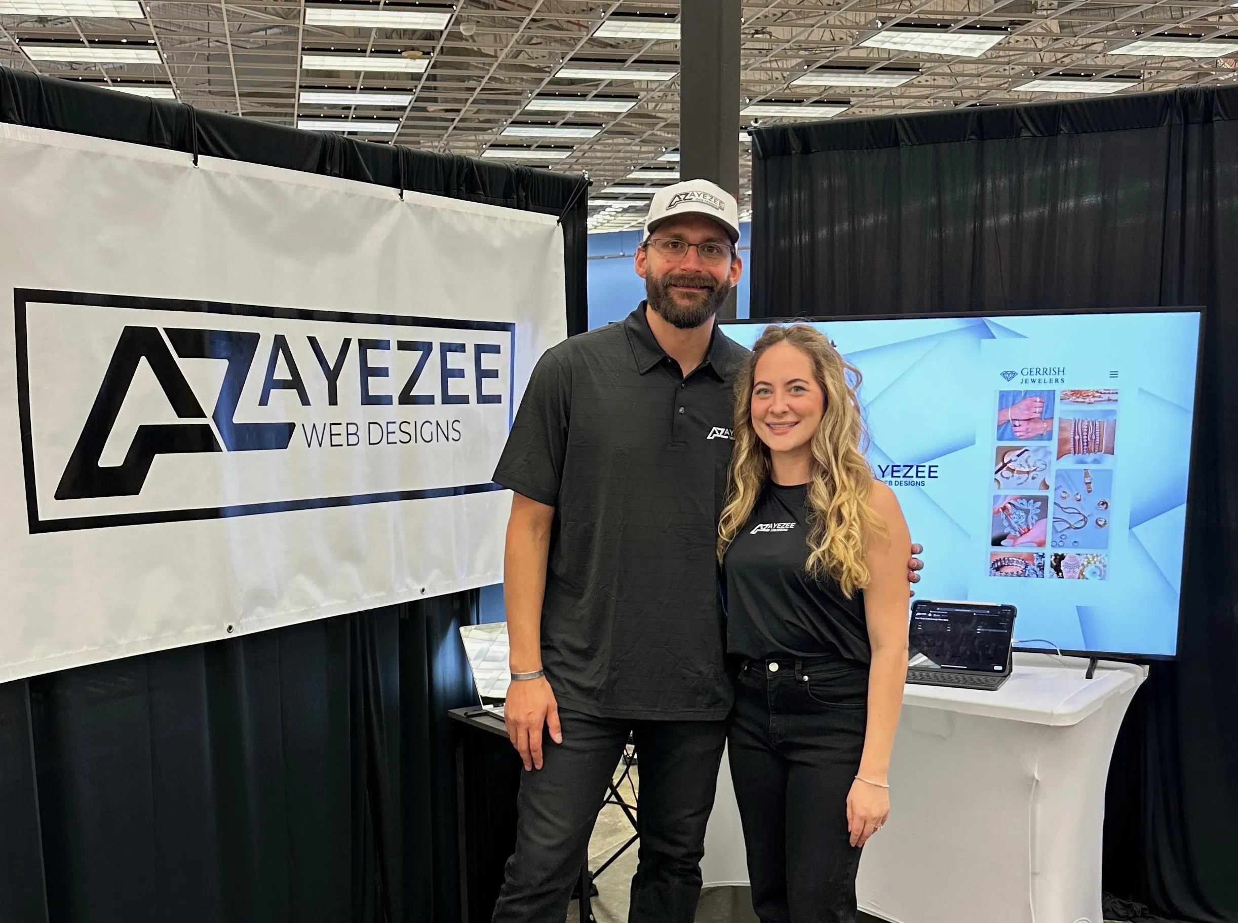 Photo collage of Aaron Soto, the founder of AyeZee Web Designs.