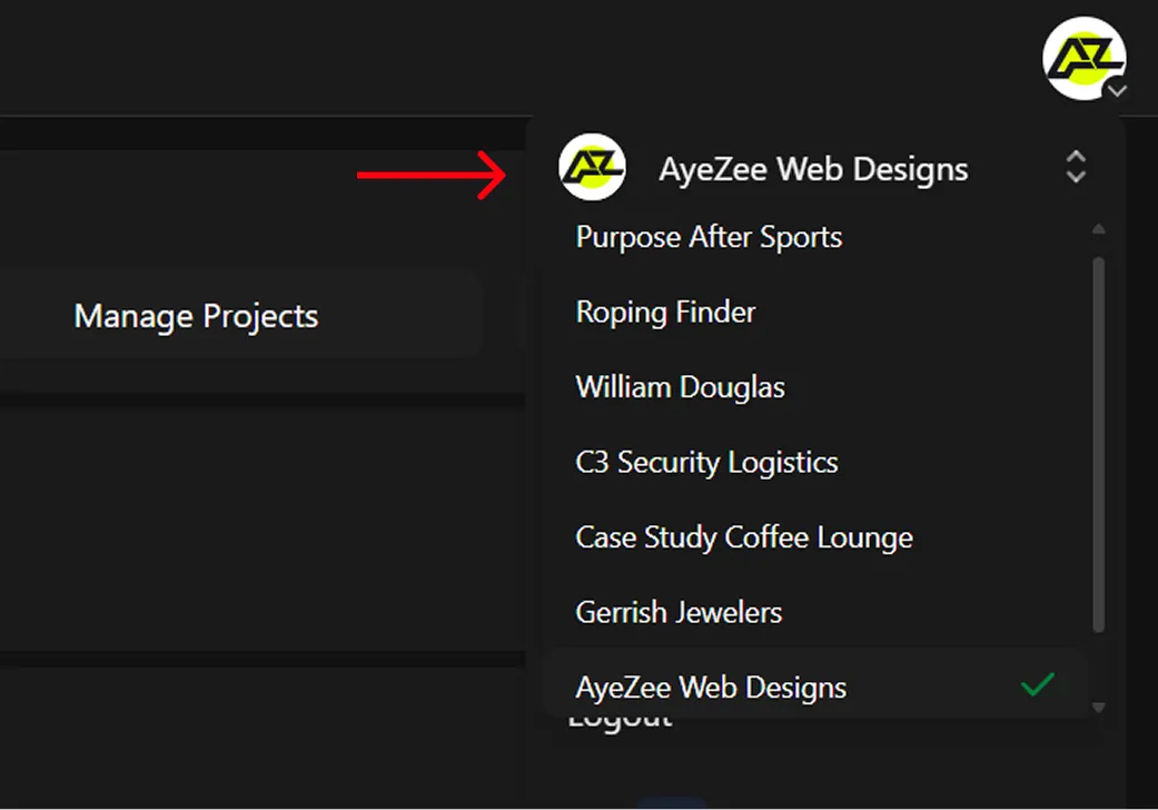Project Switcher